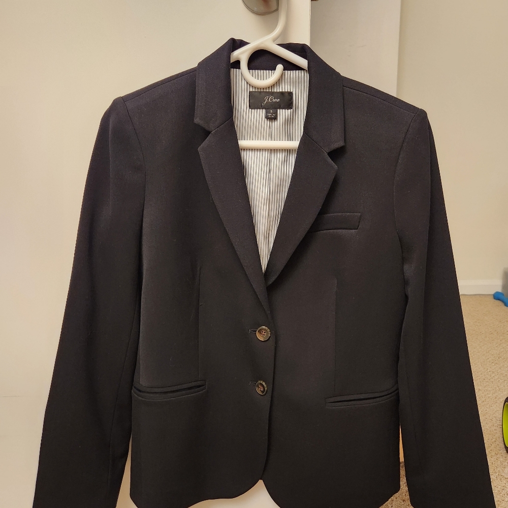 Jcrew Schoolboy Black Blazer Small